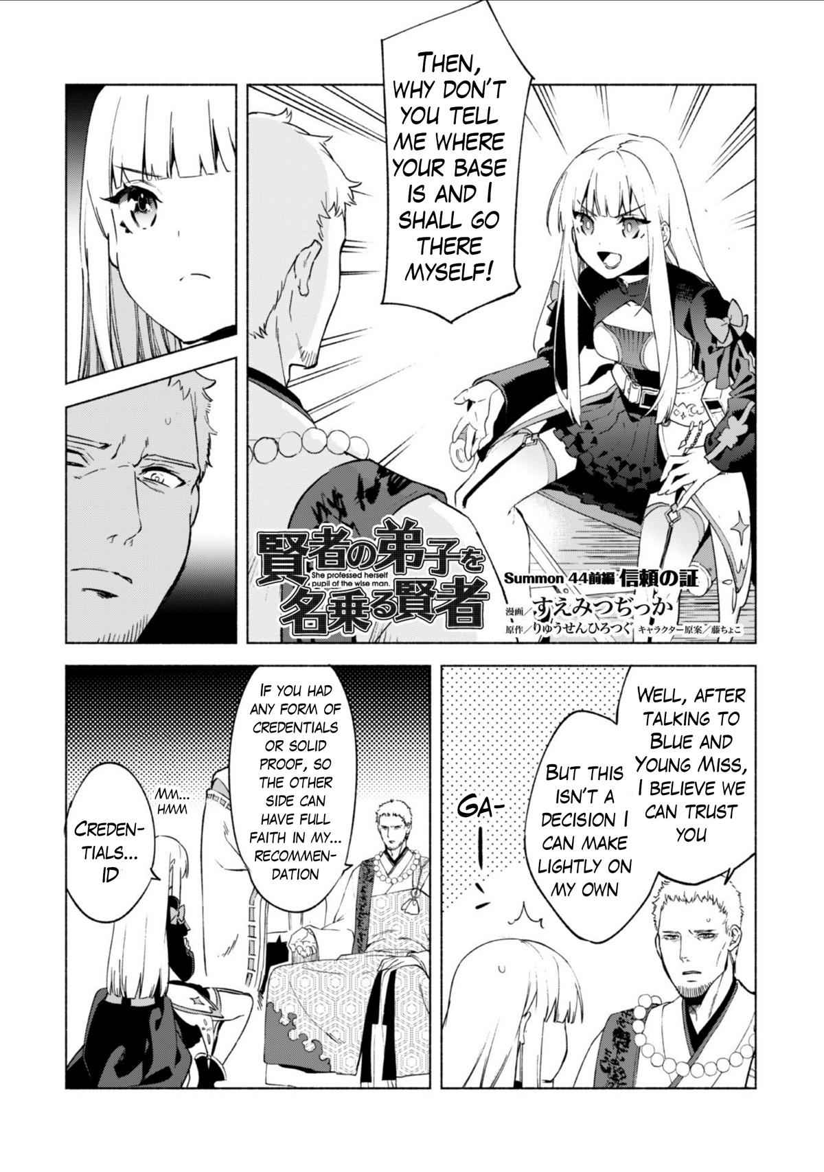 Kenja no Deshi wo Nanoru Kenja Chapter 44 2